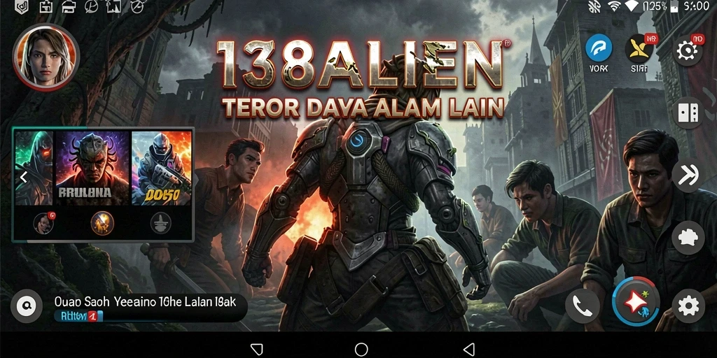 Tangkapan layar gameplay 138ALIEN menampilkan suasana mencekam yang mengintimidasi.