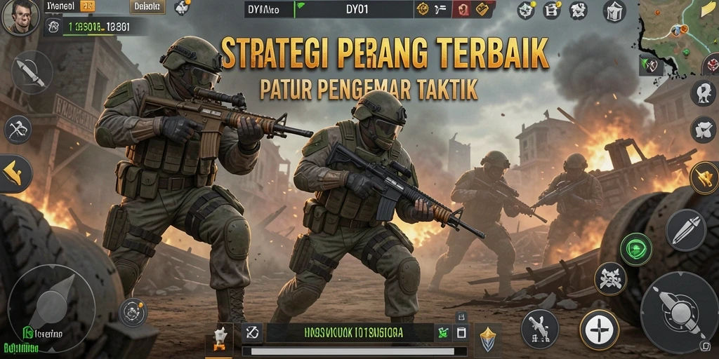 Tampilan gameplay DY01 yang menegangkan dan strategis.
