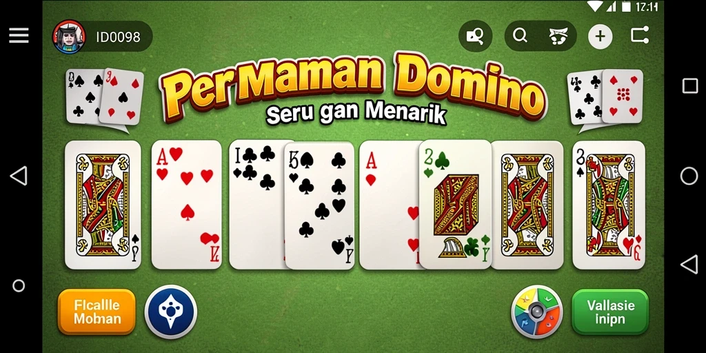Gameplay Domino yang seru dan interaktif dalam ID098.