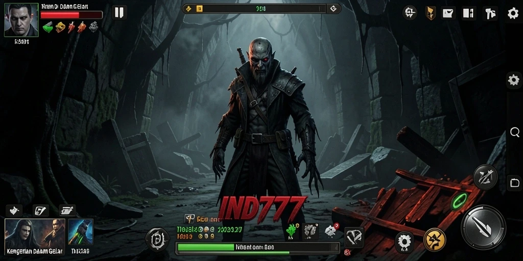 Gameplay menegangkan di dunia kegelapan yang menyeramkan.