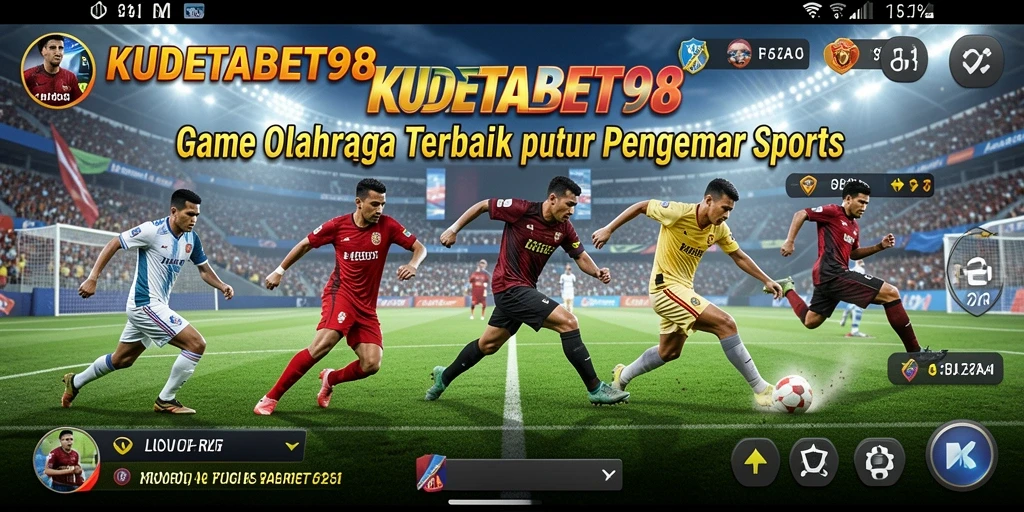 Tampilan seru pertandingan olahraga di KUDETABET98.
