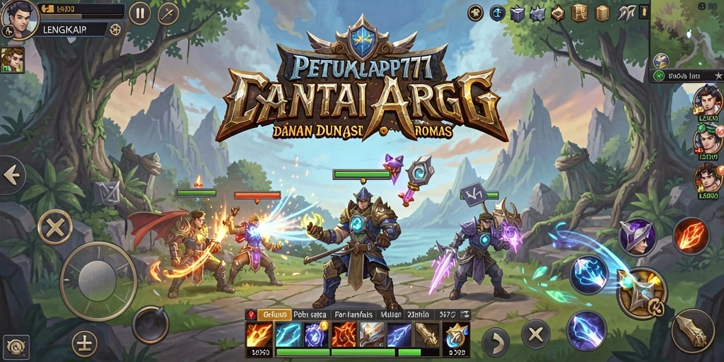 Gameplay seru dalam LENGKAP777 yang memukau dan menantang.