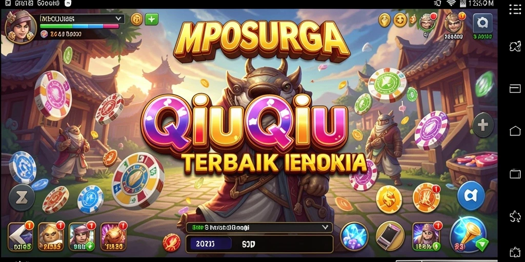 Tampilan gameplay seru dari MPOSURGA dengan fitur QiuQiu