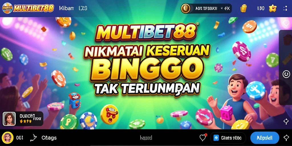 Tangkapan layar gameplay Bingo MULTIBET88 yang menarik dan seru.