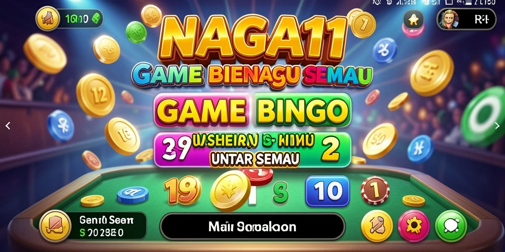 Tampilan menarik saat bermain Bingo di NAGA11.