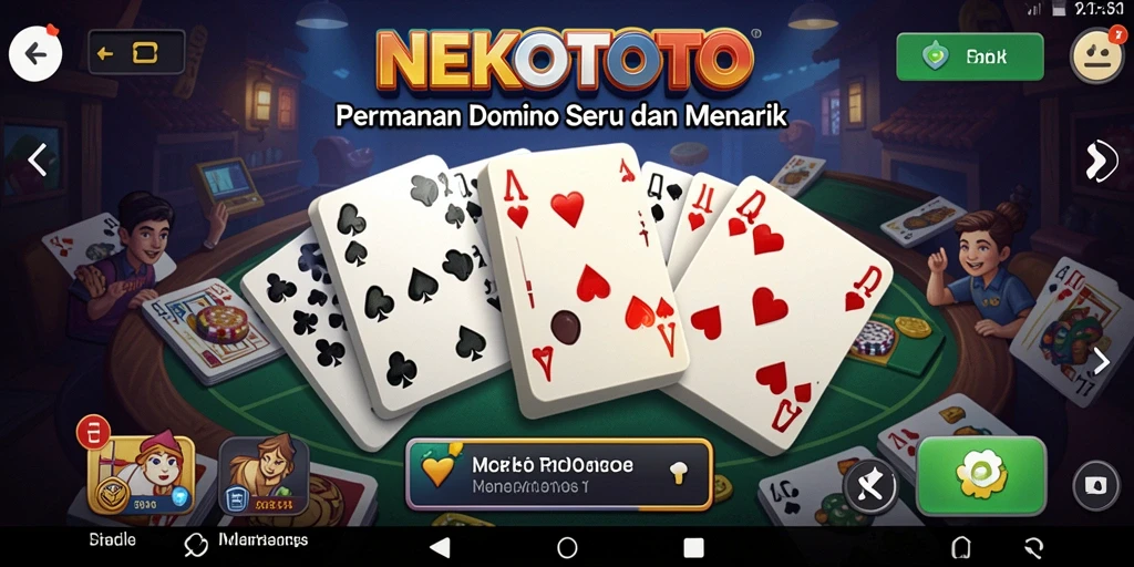 Tampilan gameplay menarik di NEKOTOTO dengan berbagai fitur seru.