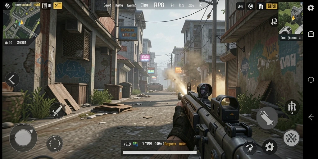 Gameplay seru RP8 dengan aksi menegangkan di setiap sudut.