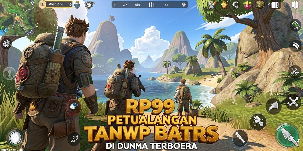 Screenshot RP99 menampilkan gameplay mendebarkan dalam dunia terbuka yang kaya.