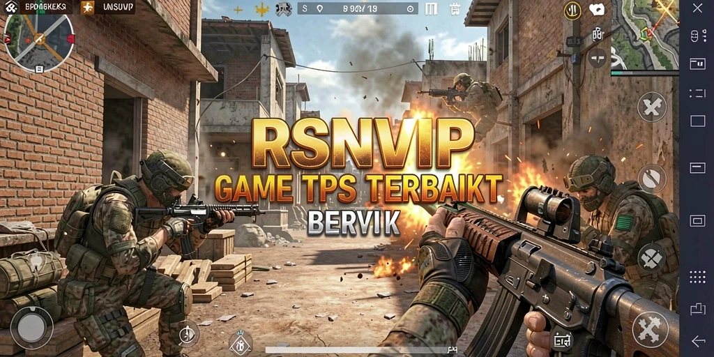 Screenshot gameplay RSNVIP menampilkan aksi pertempuran yang intens dan mendebarkan.
