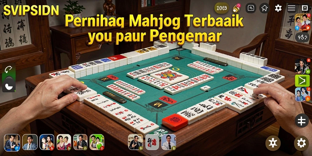 Tampilan gameplay SVIPSIDN yang menarik dalam permainan Mahjong.