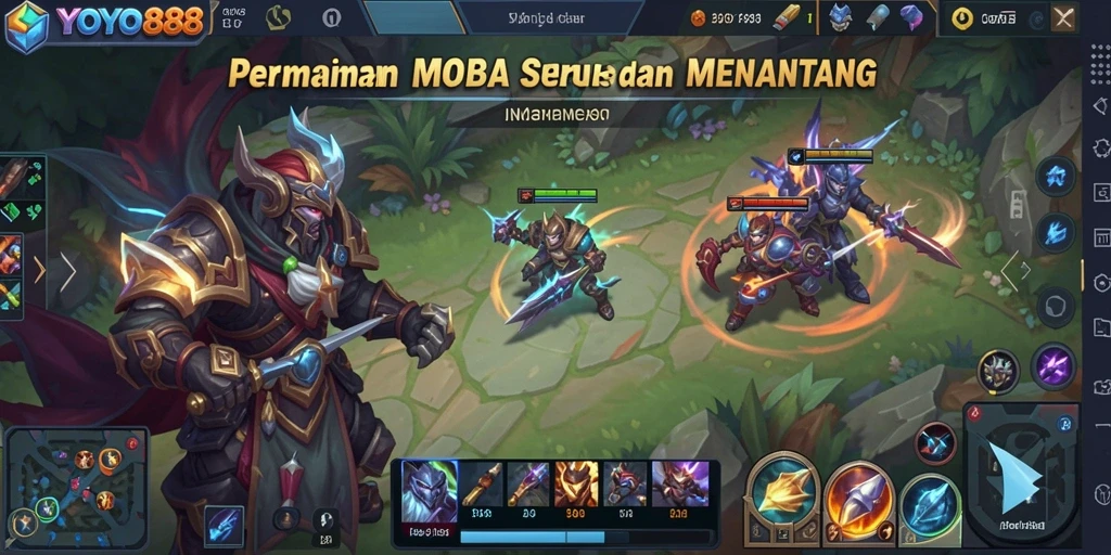 Tangkapan layar gameplay menarik dari YOYO88 dengan aksinya yang intens.