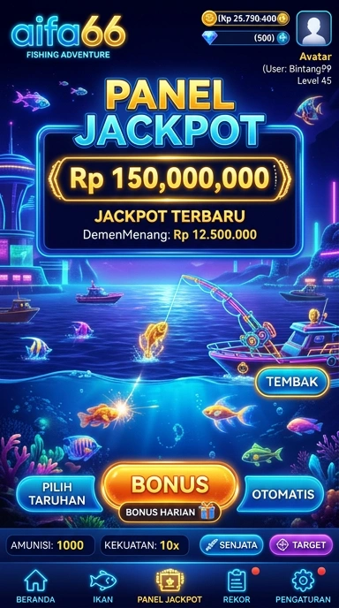 Tampilan antarmuka aifa66 yang memudahkan pengguna.